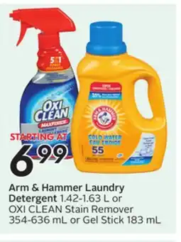 Sobeys Arm & Hammer Laundry Detergent offer