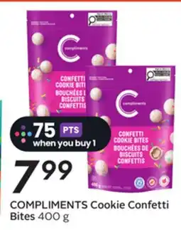 Sobeys COMPLIMENTS Cookie Confetti Bites offer