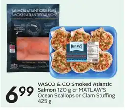Sobeys VASCO & CO Smoked Atlantic Salmon offer