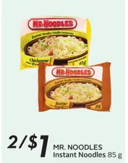 Sobeys MR. NOODLES Instant Noodles offer
