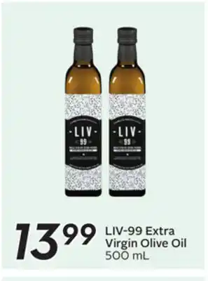 Sobeys LIV-99 Extra Virgin Olive Oil offer