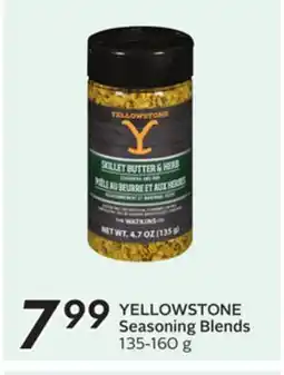 Sobeys YELLOWSTONE Seasoning Blends offer