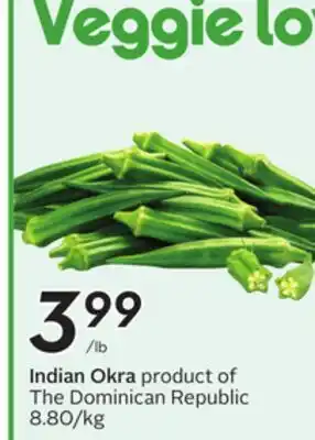 Sobeys Indian Okra offer