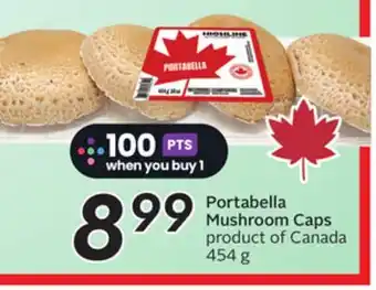 Sobeys Portabella Mushroom Caps offer