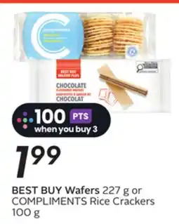 Sobeys BEST BUY Wafers offer