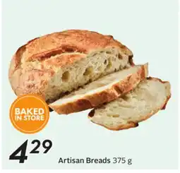 Sobeys Artisan Breads offer