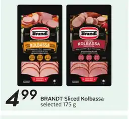 Sobeys BRANDT Sliced Kolbassa offer