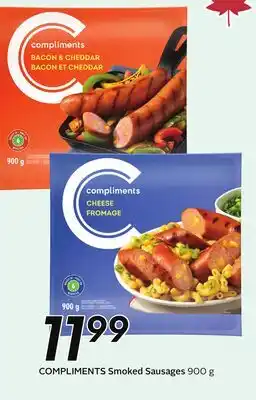 Sobeys COMPLIMENTS Smoked Sausages offer