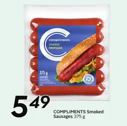 Sobeys COMPLIMENTS Smoked Sausages offer