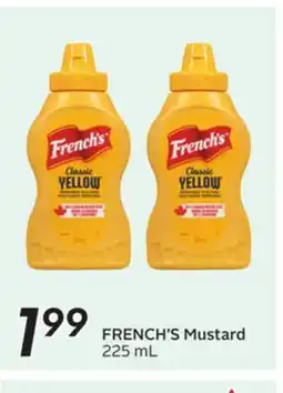 Sobeys FRENCH'S Mustard offer
