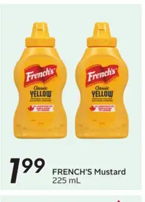 Sobeys FRENCH'S Mustard offer