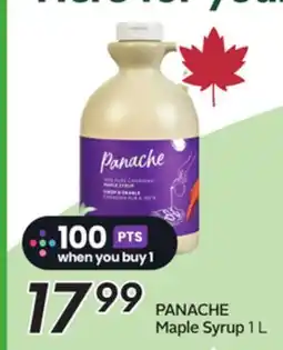 Sobeys PANACHE Maple Syrup offer