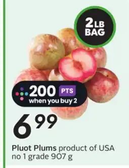 Sobeys Pluot Plums offer