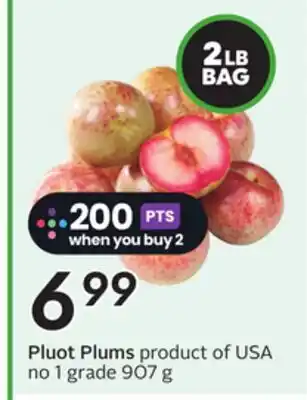 Sobeys Pluot Plums offer