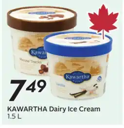 Sobeys KAWARTHA Dairy Ice Cream offer