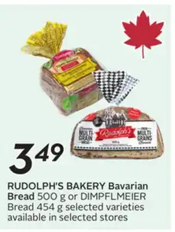 Sobeys RUDOLPH'S BAKERY Bavarian Bread offer