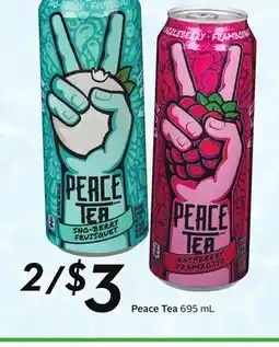 Sobeys Peace Tea offer