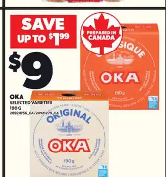 Loblaws OKA, 190 G offer