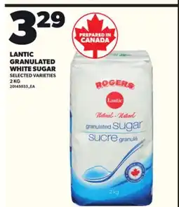 Loblaws LANTIC GRANULATED WHITE SUGAR, 2KG offer