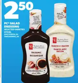 Loblaws PC SALAD DRESSING, 475 ML offer