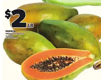 Loblaws PAPAYA offer