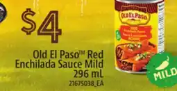Loblaws OLD EL PASO RED ENCHILADA SAUCE MILD, 296ML offer