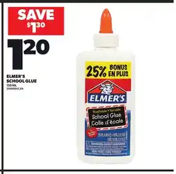 Loblaws ELMER'S SCHOOL GLUE, 150 ML offer