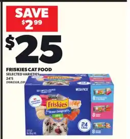 Loblaws FRISKIES CAT FOOD, 24'S offer
