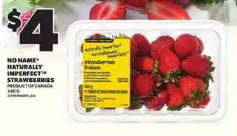 Loblaws NO NAME NATURALLY IMPERFECT STRAWBERRIES, 340 G offer