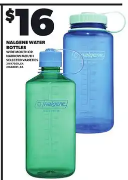 Loblaws NALGENE WATER BOTTLES offer