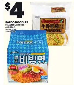 Loblaws PALDO NOODLES, 408-520G offer