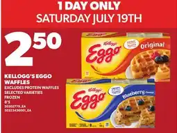 Loblaws KELLOGG'S EGGO WAFFLES, 8'S offer