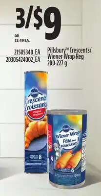 Loblaws PILLSBURY CRESCENTS/WIENER WRAP REG, 200-227 G offer