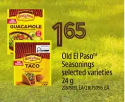 Loblaws OLD EL PASO SEASONINGS, 24 g offer