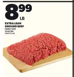 Loblaws EXTRA LEAN GROUND BEEF offer
