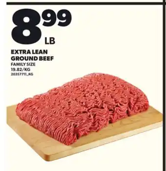 Loblaws EXTRA LEAN GROUND BEEF offer