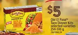 Loblaws OLD EL PASO TACO DINNER KITS, 250-510 g offer