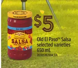 Loblaws OLD EL PASO SALSA, 650ML offer