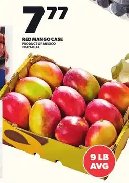 Loblaws RED MANGO CASE, 9 LB AVG offer