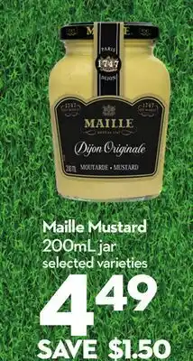 Longo's Mustard offer