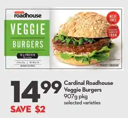 Longo's Veggie Burgers offer