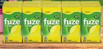 Longo's Minute Maid, Honest Orginal or Fuze Iced Tea offer