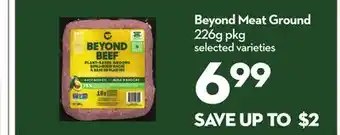 Longo's Beyond Meat Ground offer