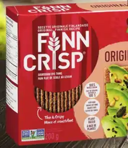 Longo's Finn Crisps Bread or Multigrain Thin offer