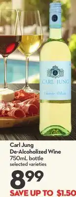 Longo's De-Alcoholized Wine offer