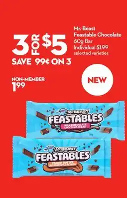 Longo's Feastable Chocolate offer