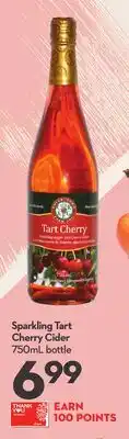 Longo's Sparkling Tart Cherry Cider offer