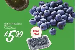 Longo's Fresh Sweet Blueberries offer