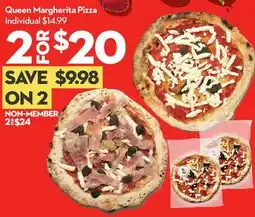 Longo's Queen Margherita Pizza offer