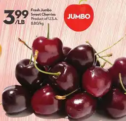 Longo's Fresh Jumbo Sweet Cherries offer